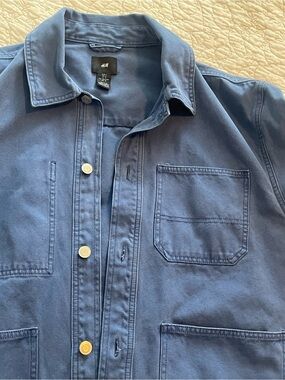 H&M Core  Blue Workwear Jacket